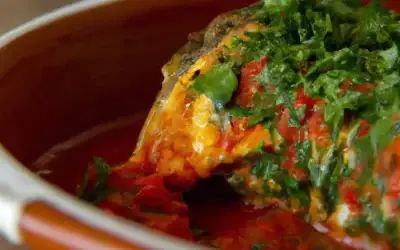 Voyage culinaire au cœur du Maroc avec le délicieux Tajine el Hout : découvrez une explosion de saveurs marines !